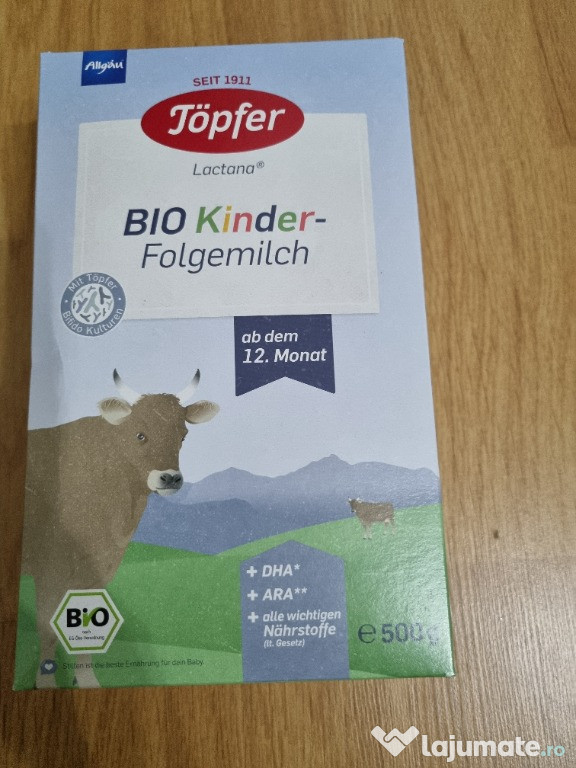 Vand formula de lapte Topfer Bio kinder de la 12 luni