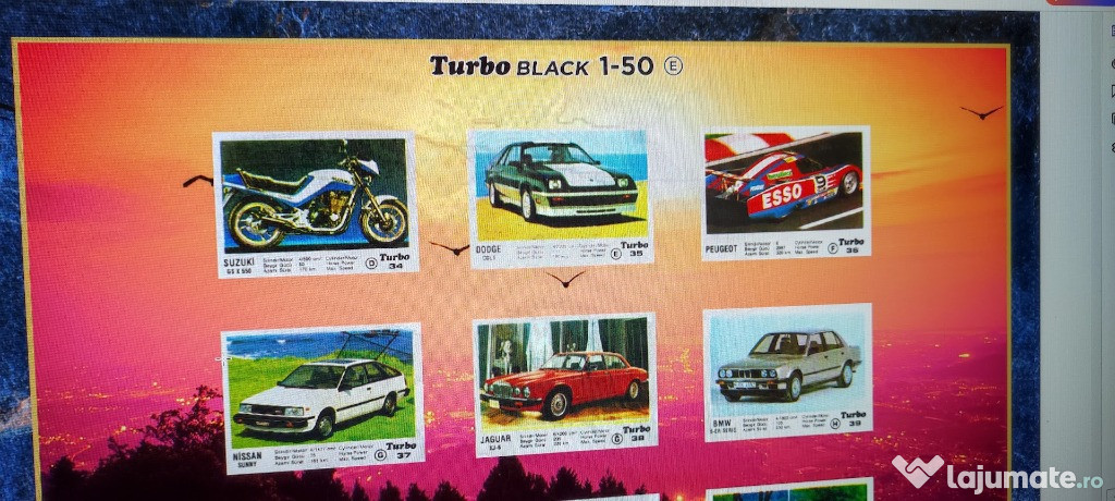 Catalog surprize gume turbo,toate seriile din anii '86-'2007