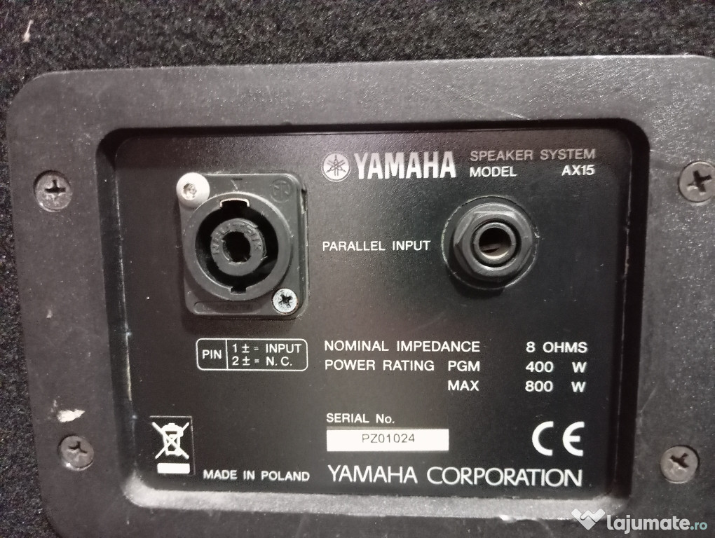 Vând boxe Yamaha pasive