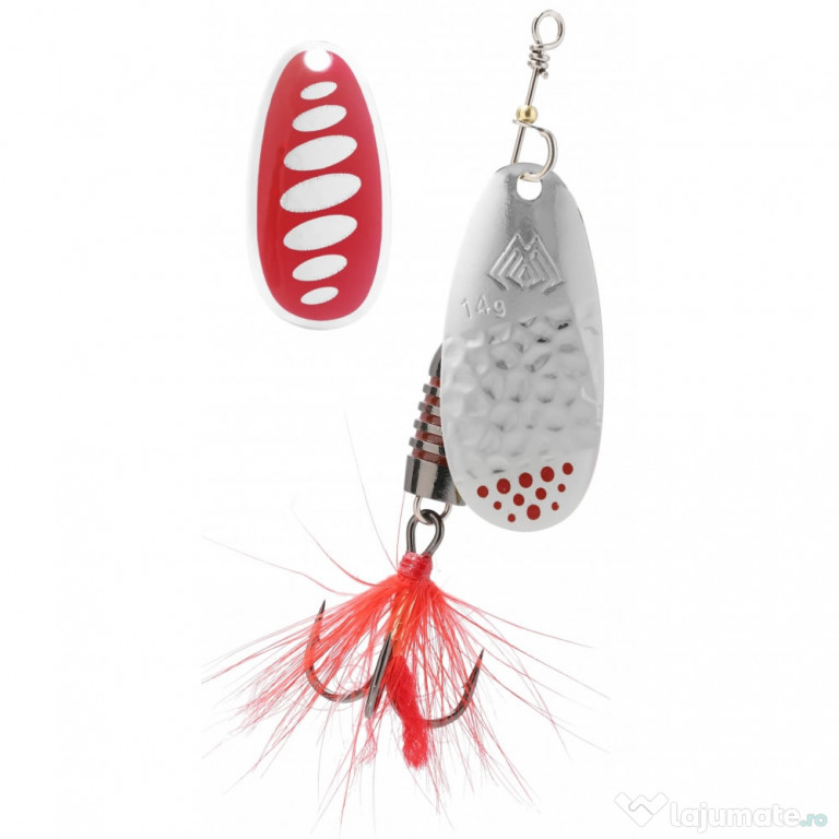 Lingurita Rotativa MIKADO Windmill Nr.3, Silver Red, 9g