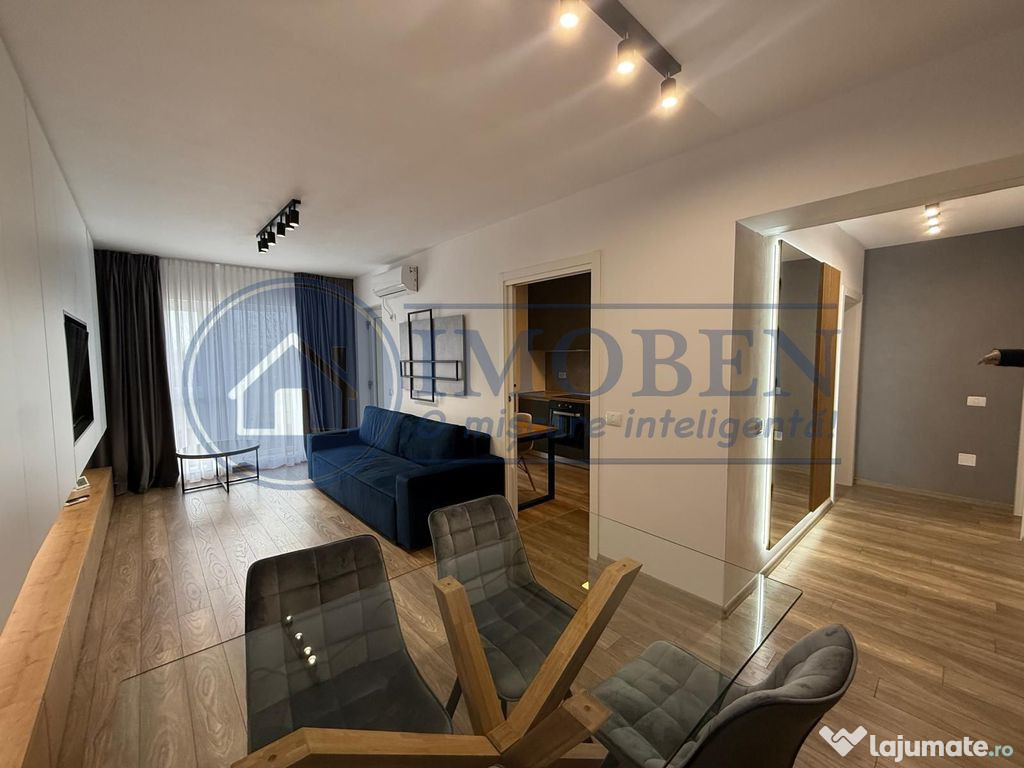 Apartament Modern-Loc de parcare-Mobilat-Utilat-Bloc Nou-...