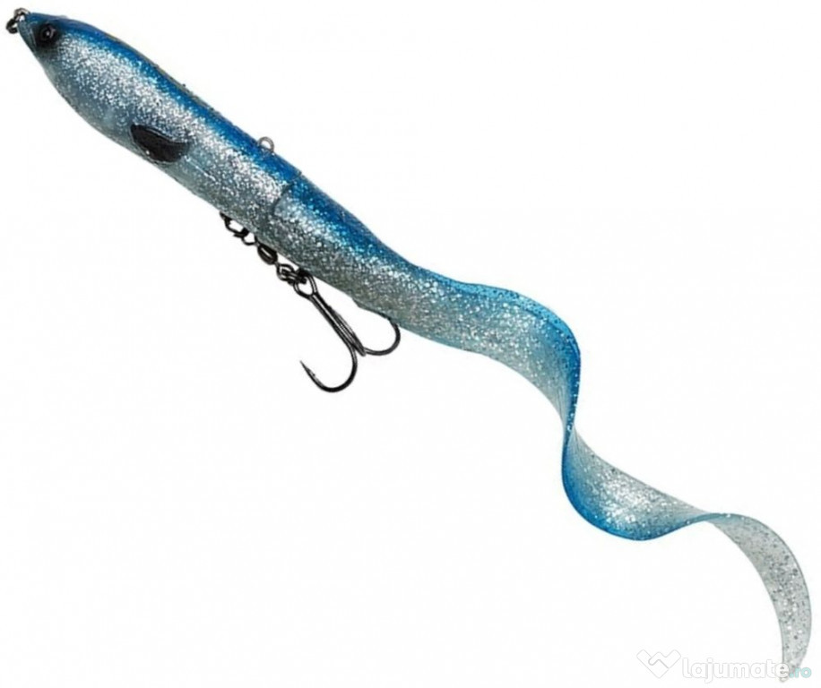 Swimbait SAVAGE GEAR Hard EEL, Blue Silver, 17cm, 50g, 1buc/pac