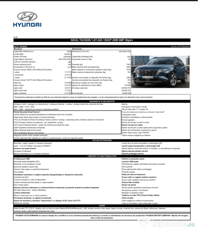 Hyundai tucson 2023