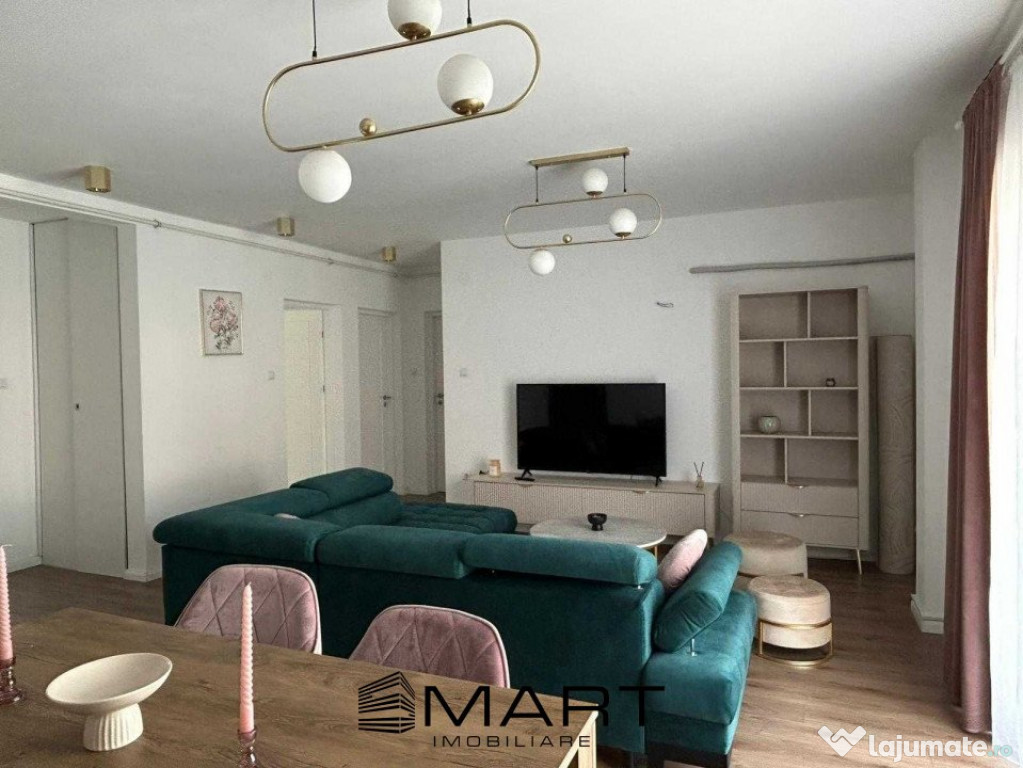 Apartament Modern, 3 Camere, 82mp, Zona Selimbar, Mobilat si