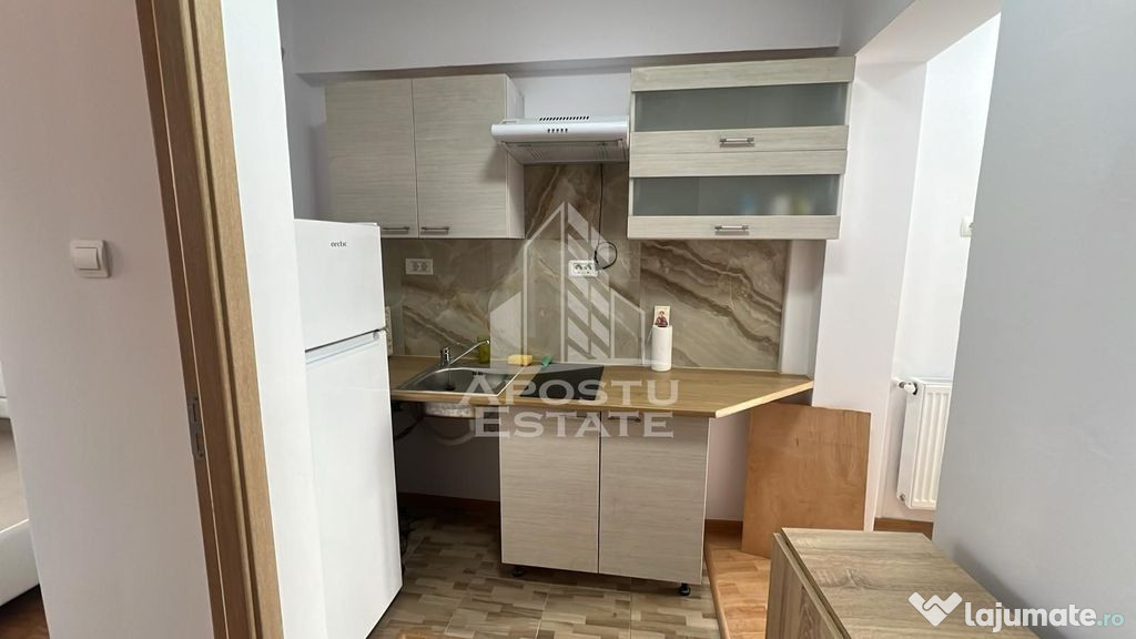 Apartament cu 2 camere si centrala proprie, in zona Elisa...