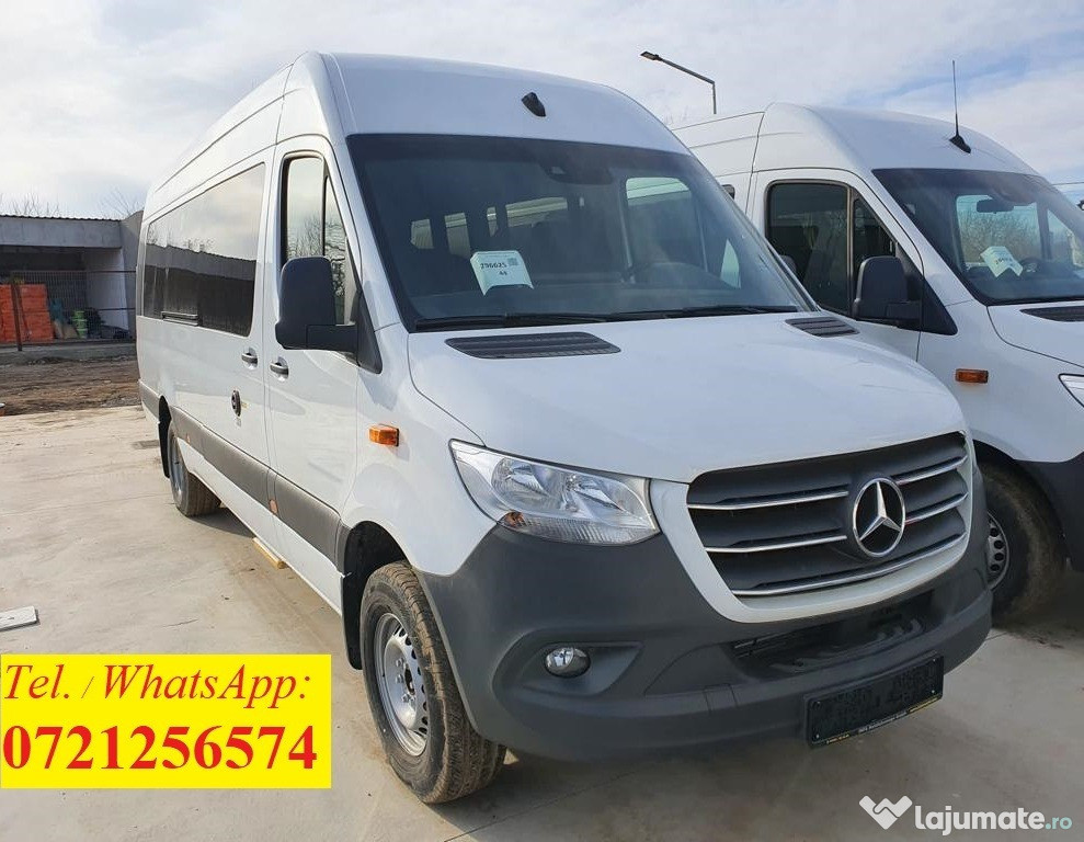 Mercedes Benz Sprinter 516 2.2CDi, an 2022, Euro 6, AC-clima, 21 locur