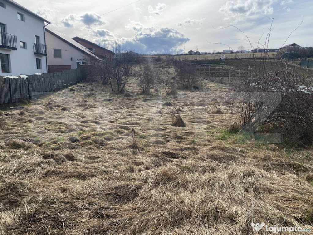 Teren intravilan in suprafata de 1000 mp, zona Aghires