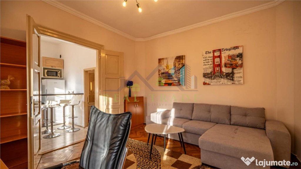 Apartament in casa renovat, mobilat complet