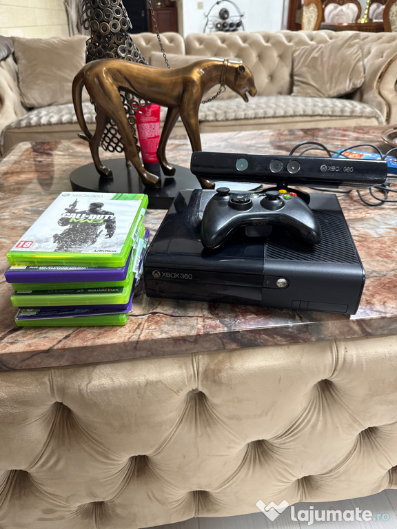 Xbox 360 cu consola și ce se vede in poză