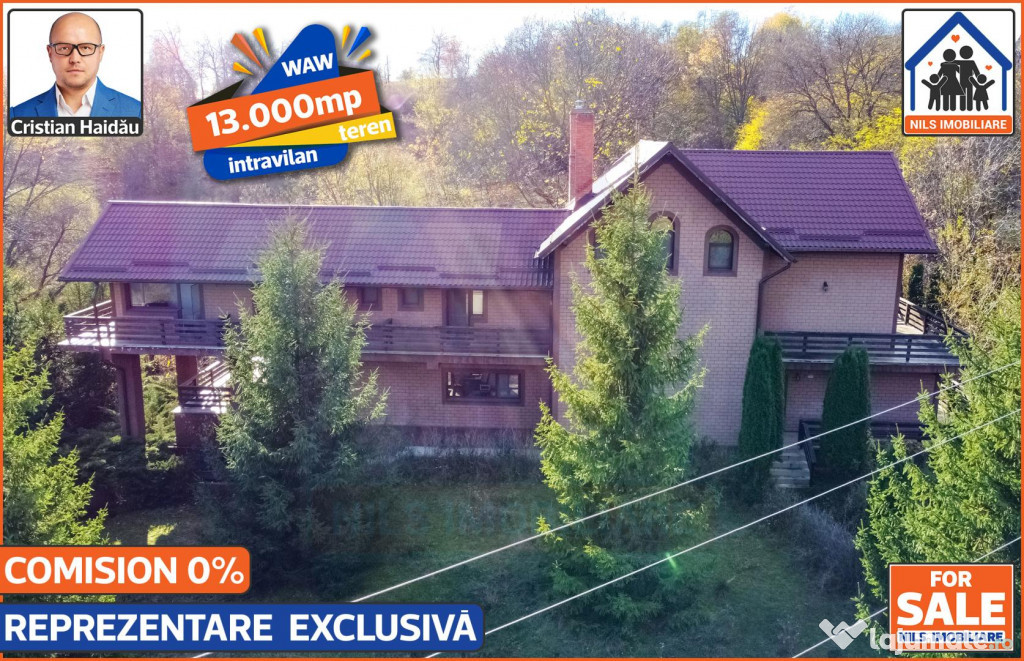 Pensiune 7 camere | Teren 13.000mp | Campulung - Albestii de