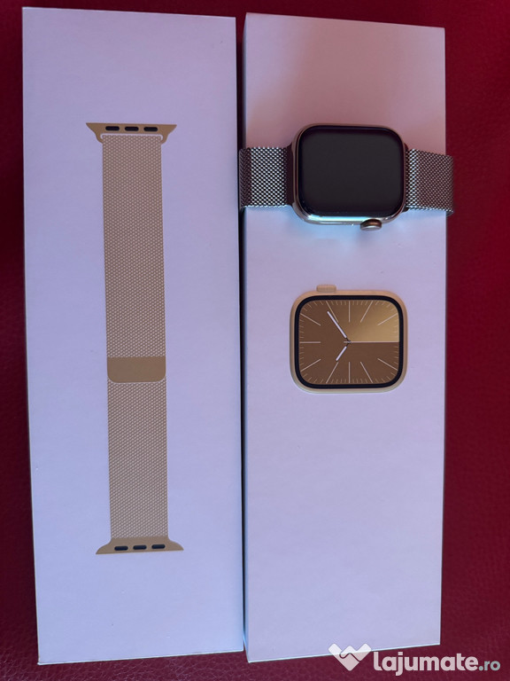 Vand Apple Watch 9 GPS + Cellular, 41mm gold