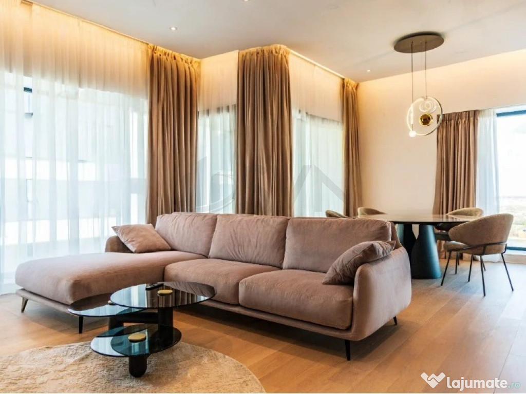 Apartament spatios 3 camere One Verdi Park I Moblat lux