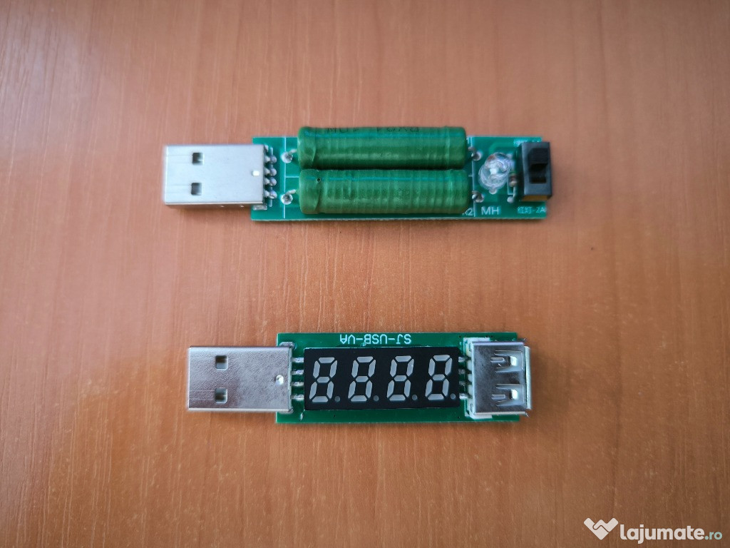 Voltmetru USB ampermetru tester load