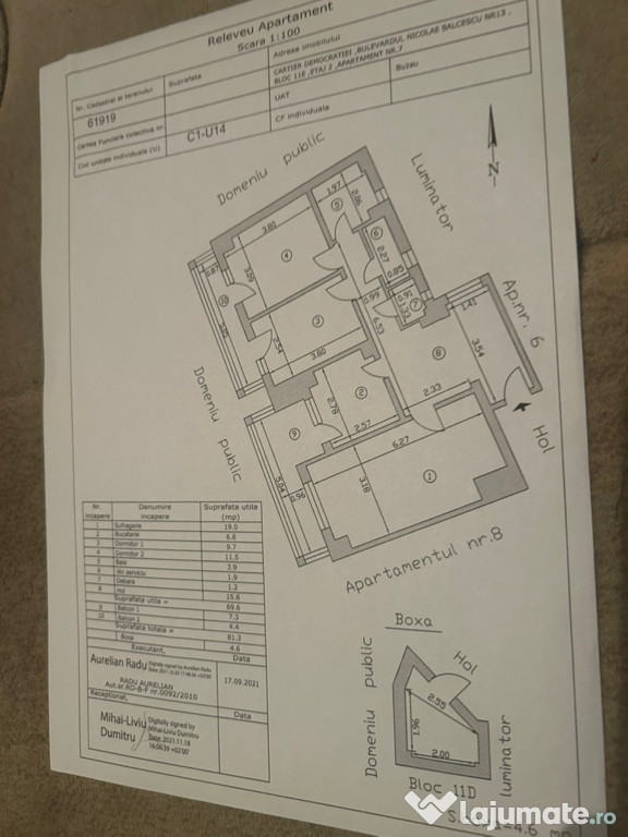 Apartament 3 camere
