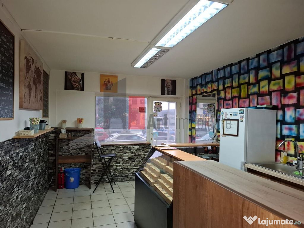 Spatiu comercial Piata Delfinului, trafic pietonal