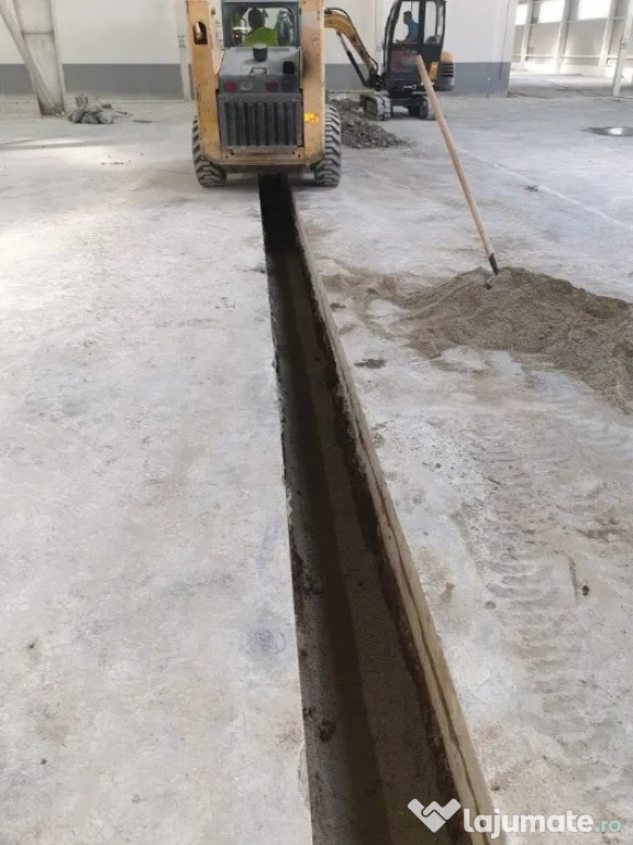Taiere/spargere placi beton, trotuare beton/ asfalt, decupari in beton