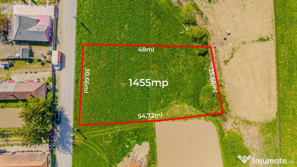 Teren 1,455mp Lunca Marcusului / Strada Principala
