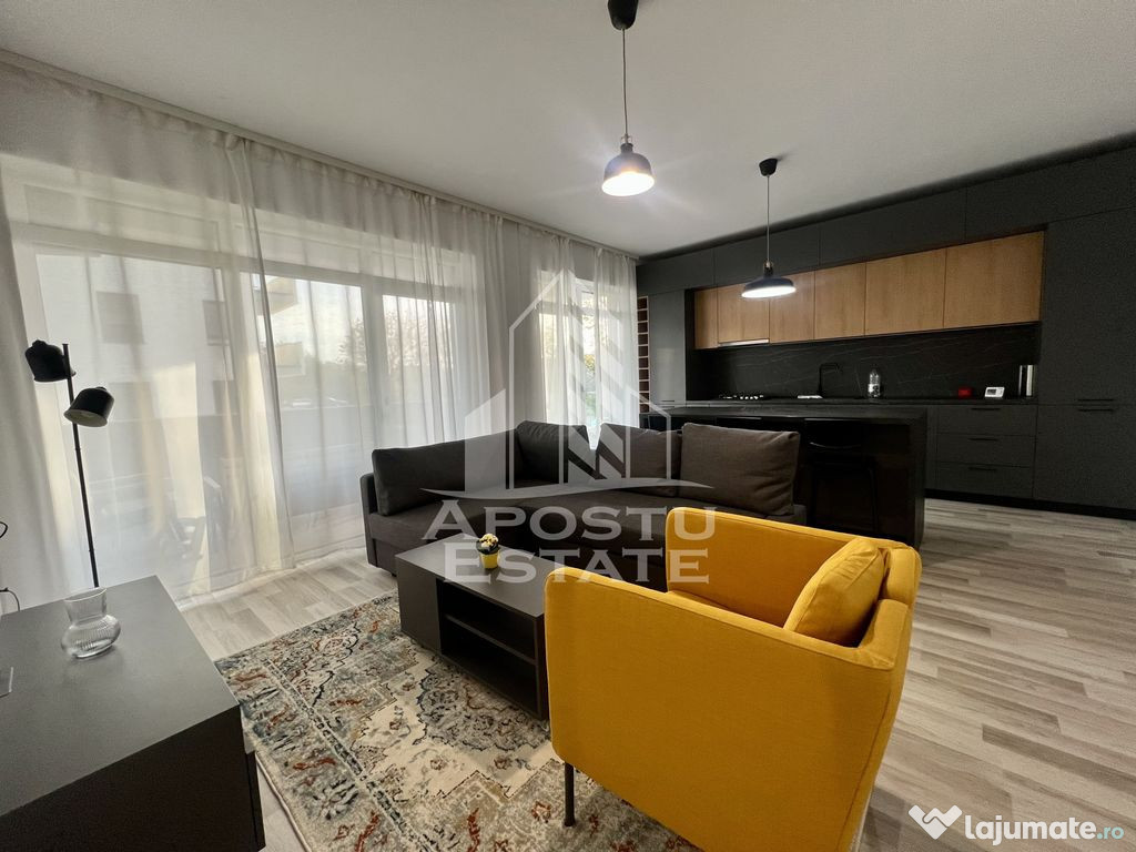 Apartament cu doua camere,centrala proprie, AC,in Dumbravita