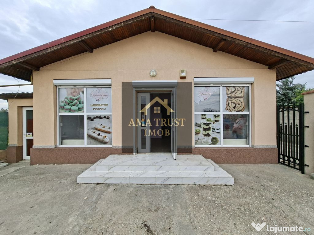 Spațiu comercial de închiriat – 90 mp utili, Cornetu,...