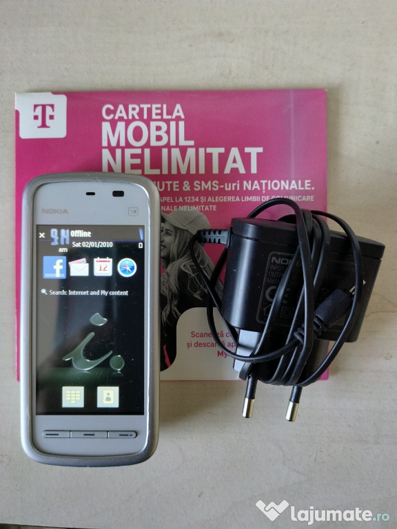 NOKIA 5230 touchscreen + Cartela prepay cu numar
