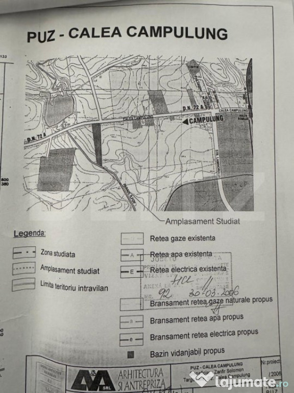De vânzare: Teren intravilan – 901 mp – Zona Priseaca,