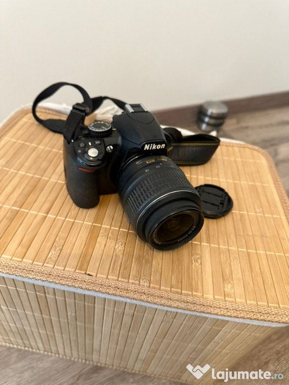 Nikon D3100 - DSLR - pachet full cu obiective
