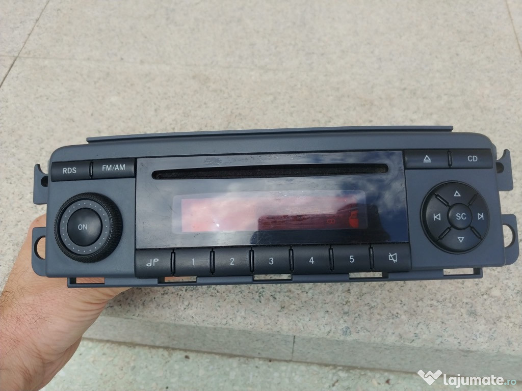 Smart for Four CD player casetofon Becker Blaupunkt Yamaha