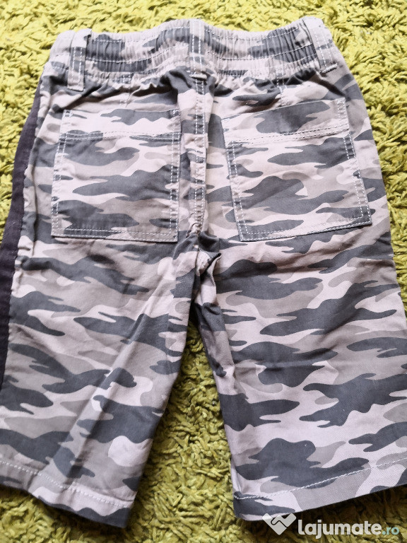 Bermude camuflaj pentru copii 6 ani