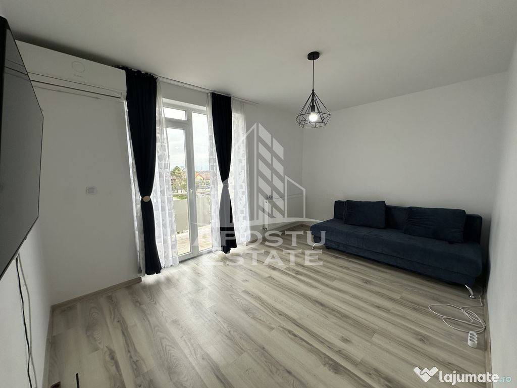 Apartament cu o camera decomandat,mobilat si utliat in Gi...