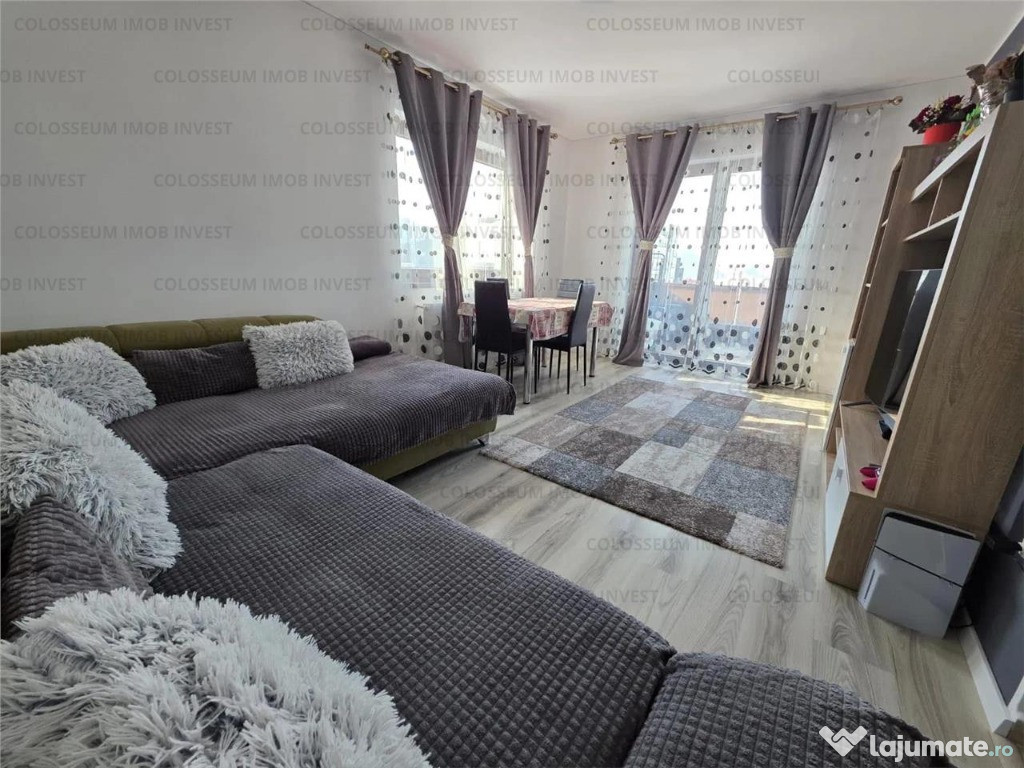 Apartament 3 camere, 2 bai, decomandat, mobilat, utilat, zona Noua!