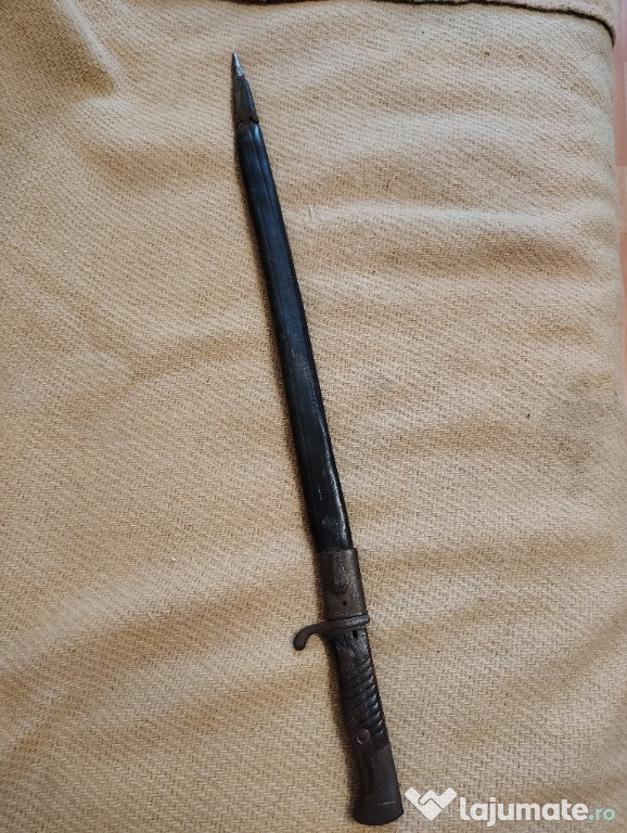 Baioneta md 1898 Mauser Solingen germania limba de crap