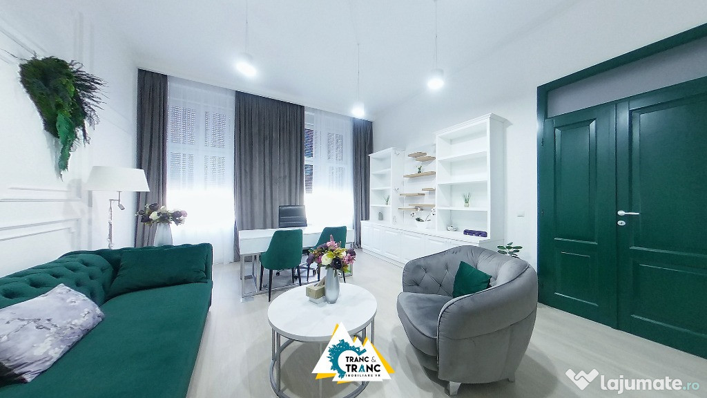 Apartament de lux cu 3 camere și vedere către Bulevardul Revoluției