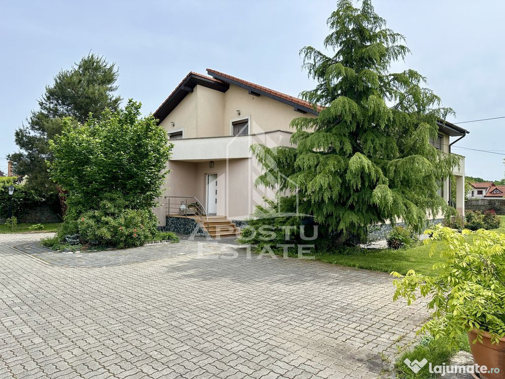Casa individuala cu 5 camere, teren 1826 mp, Dumbravita