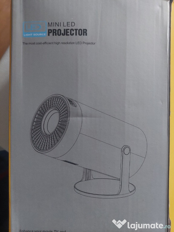 Videoproiector Smart LED Premium portabil 4k