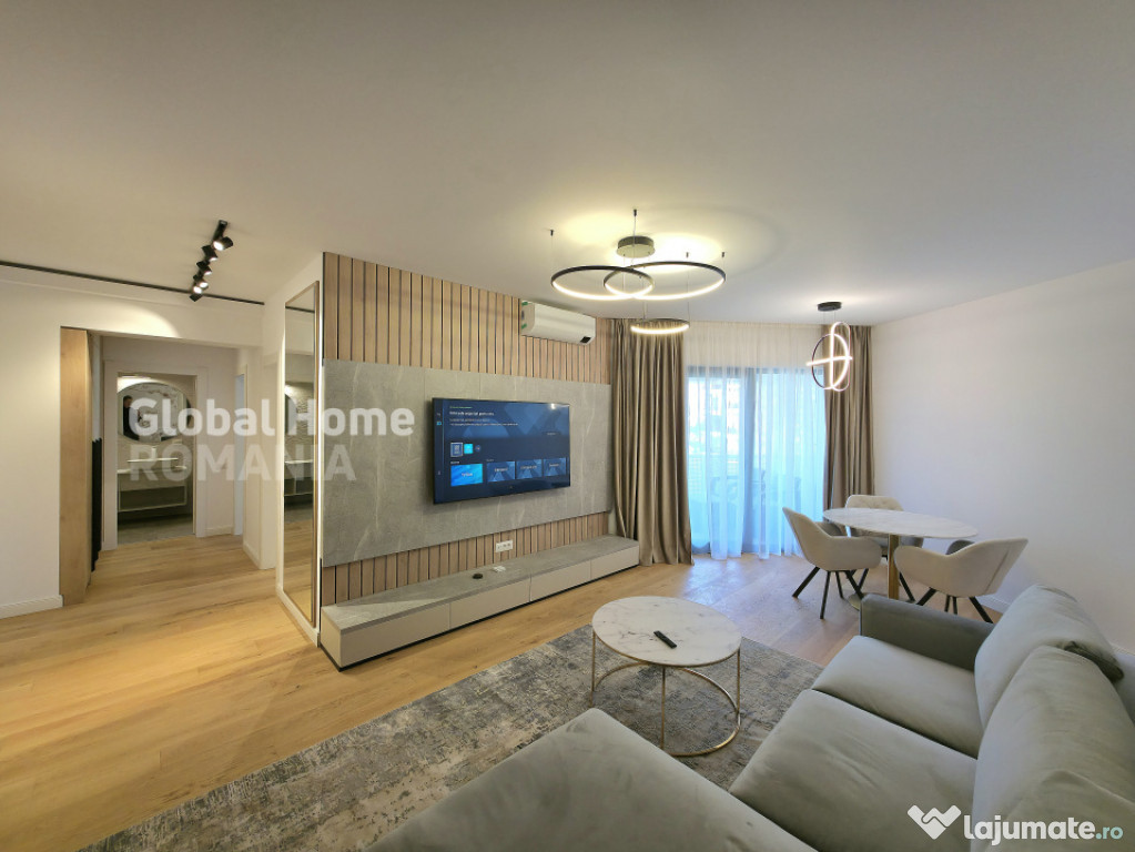 First Rent | Herastrau Park View | 2 Rooms+Terrace+Parking |