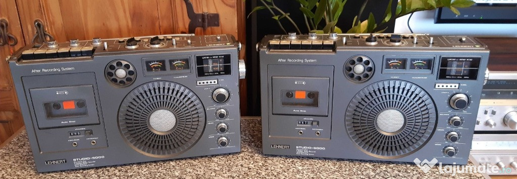 Radio casetofon Lehnert Studio 5000 cu generator ritm