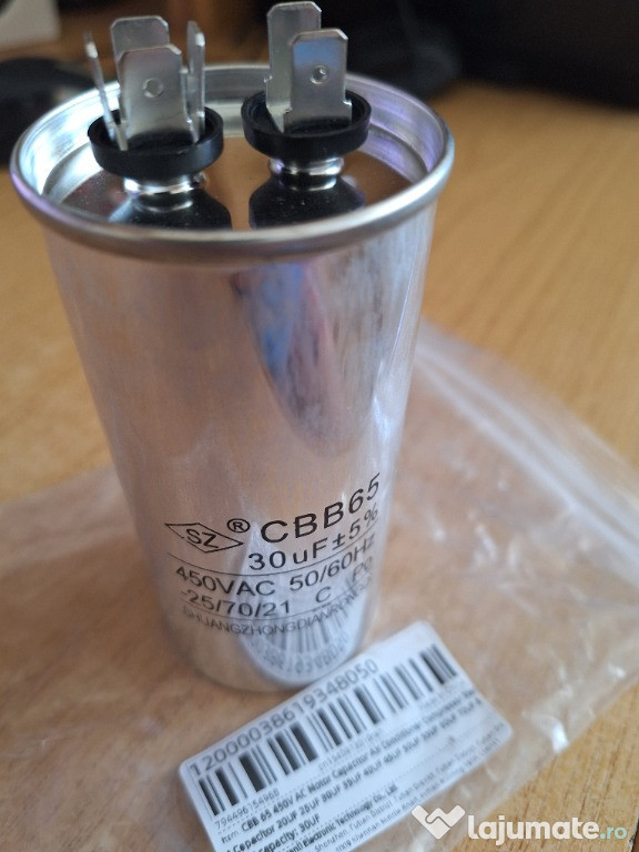 Condensator pornire compresor aer conditionat 30 si 35 μF/450V