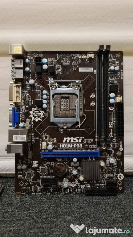 Placa de baza msi H81M-P33, CPU SOCKET DEFECT