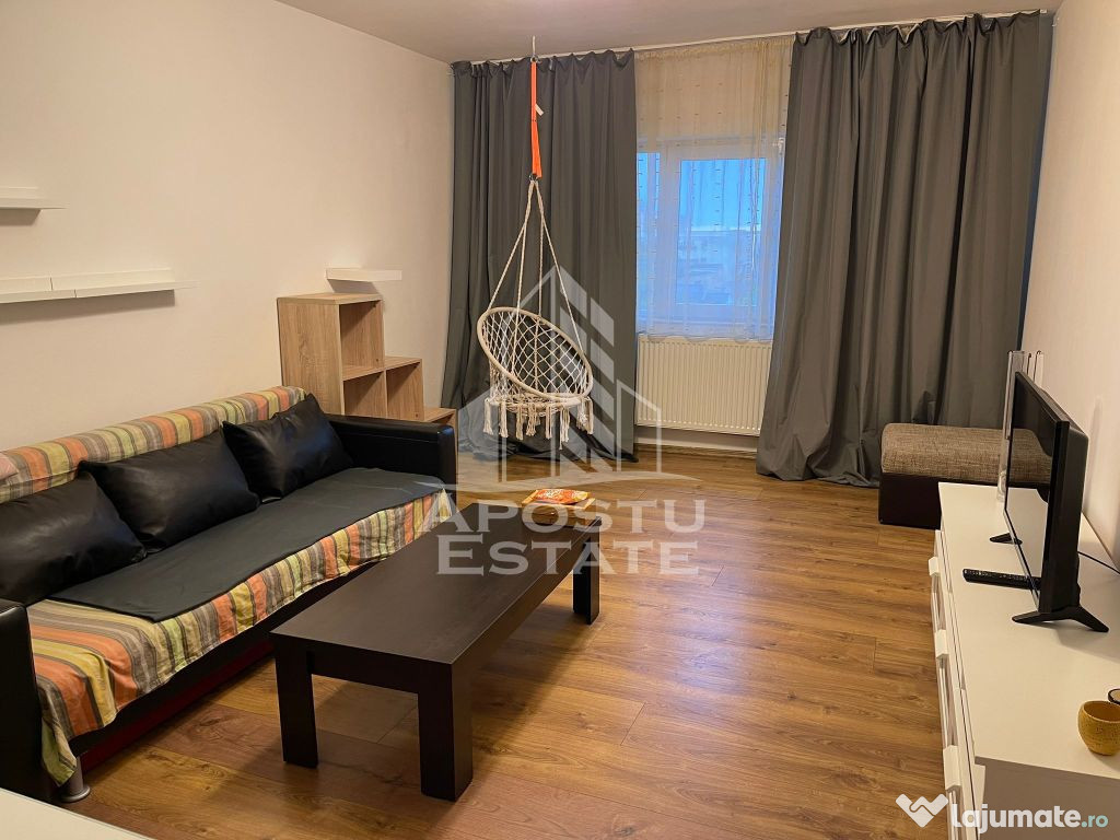 Apartament cu 2 camere, zona Tipografilor, centrala proprie