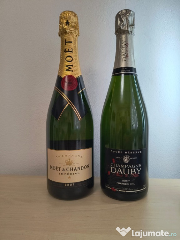 Sampanie Moet & Chandon Imperial si Sampanie Dauby Premier Cru