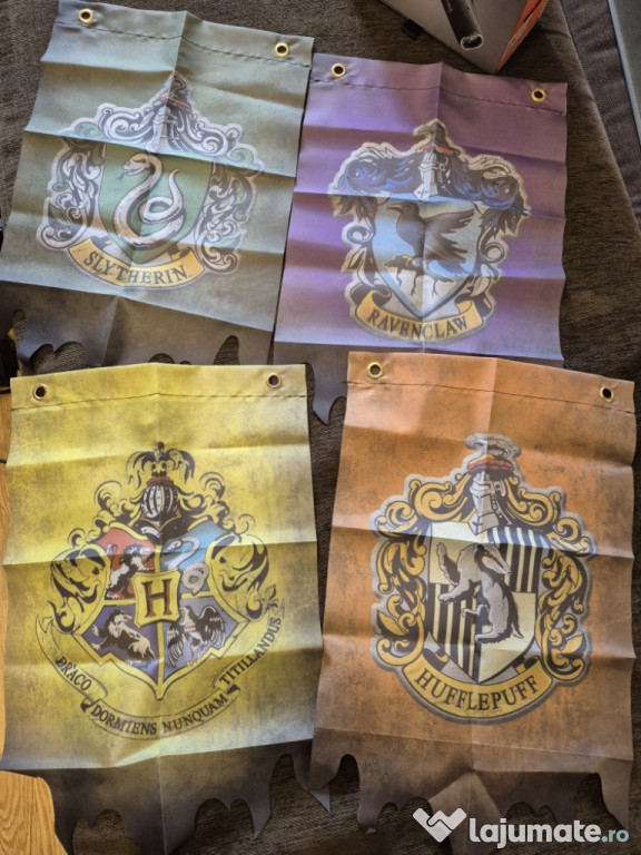 Harry Potter steagurile + harta