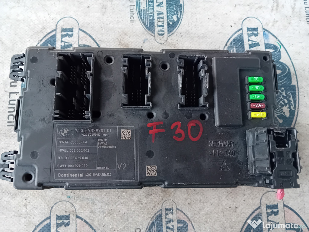 Calculator confort BMW F30