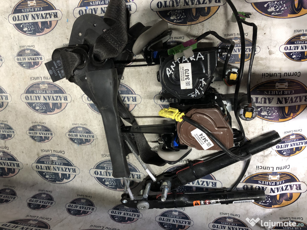 Set centuri fata cu pretensioner si capsa Opel Antara 2012