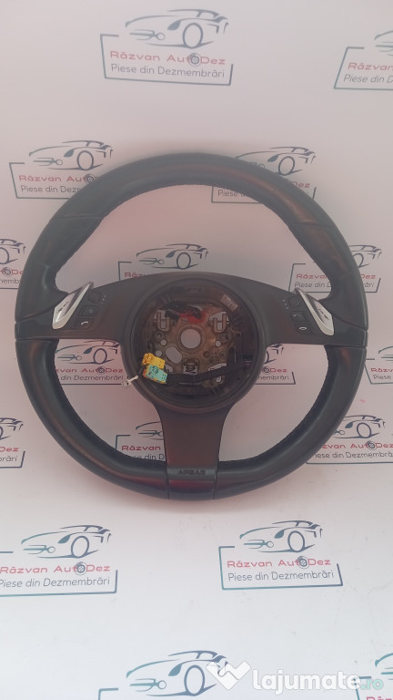 Volan cu comenzi si padele Porsche Cayenne 2012