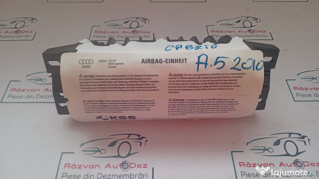 Airbag pasager Audi A5 Cabrio 2010