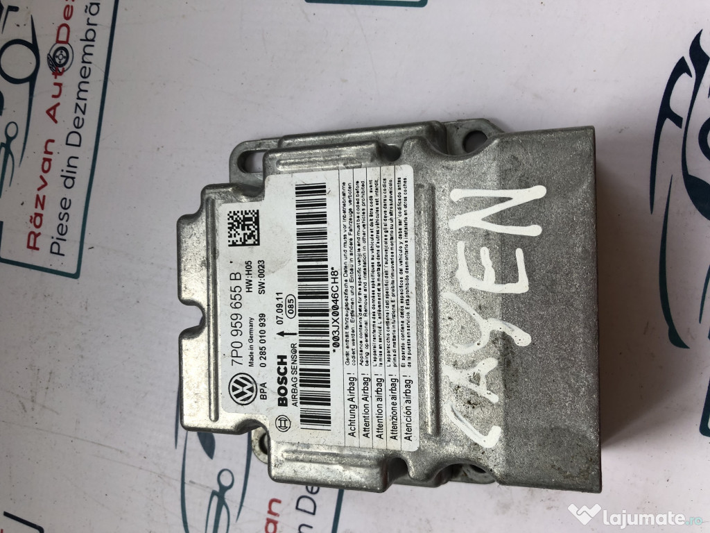 Modul airbag Porsche Cayenne 2013