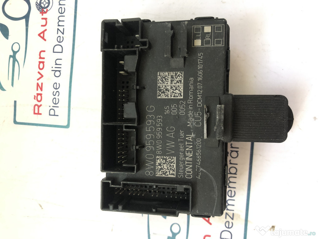 Modul Portiera Dreapta Fata Audi A4 B9 2016