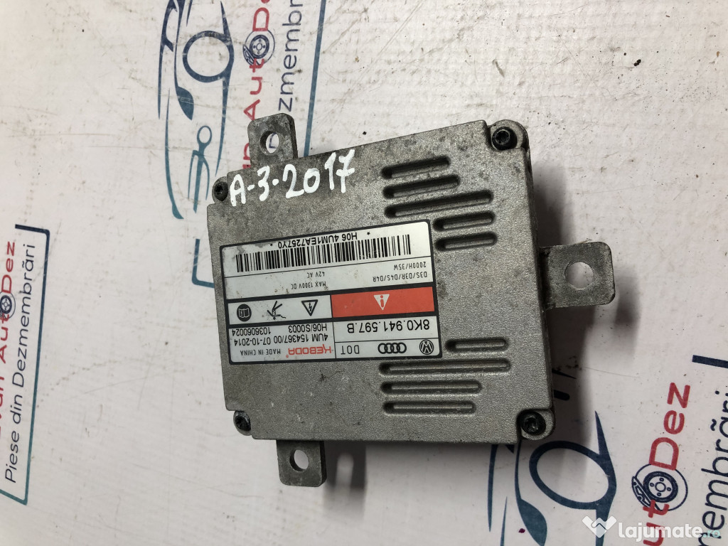 Balast xenon dreapta Audi A3 8V 2017