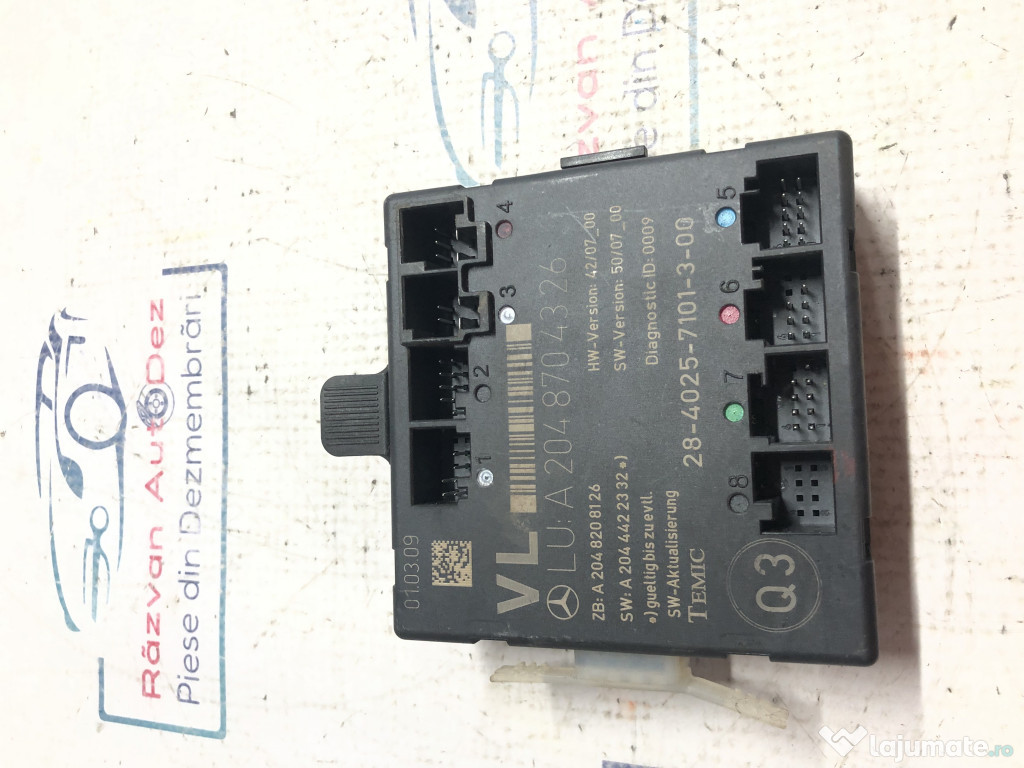 Modul Portiera Stanga Fata Mercedes C-Class W204 2009