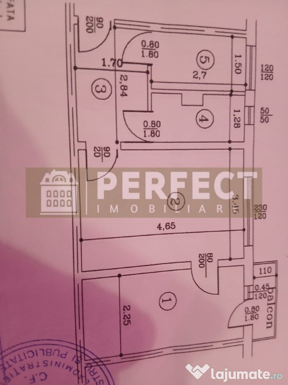 Apartament 2 camere, et.2/4 -Zarandului - 41000 euro